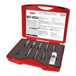 Kernboren set 10-delig, 12,0-26,0 mm HSS-Co 5 Ruko 108811E