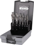 Flat countersink set DIN 373 6-piece, M 3-M 10 HSS Ruko 102452RO