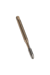 Machinetap M 12 Schil gesneden, goud Dakkapel EP00, doorgaand gat
