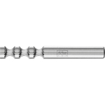 HM-Radiusfrässtift R 0830/8 SP Ø 8 mm x L 30 mm Schaft Ø 6 mm Pferd