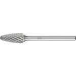 Carbide burr RBF 0613/3 Z3 PLUS Ø 6 mm x L 13 mm Shank Ø 3 mm Round arch shape, horse