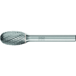 Carbide burr TRE 1220/6 Z3 PLUS Ø 12 mm x L 20 mm Shank Ø 6 mm Drop shape, horse