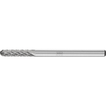 Hardmetalen stiftfrees WRC 0313/3 Z3 PLUS Ø 3 mm x L 13 mm Schacht Ø 3 mm Ronde rolvorm, paard