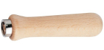 Vijlhecht in koperbeuken met huls L=160 mm voor vijlen-L=400 mm NW