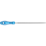 Ronde vijl PF 1162 250 mm snede 3, met handvat Pferd