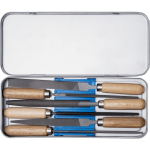 Sleutelvijlenset 265 K 100 mm gesneden 2, 6 stuks Pferd