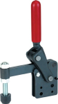 Senkrechtspanner, schwer Gr.4, senkrechter Fuß mit Anschraublöcher, AMF 6812P