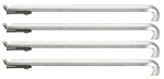Abzughaken-Satz 187 mm, 4-teilig für 1.29/3 Gedore 1.29/35