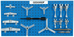 Industrial honing set 17-piece, modular system Gedore 2.30