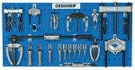 Interne en externe trekkerset 22-delig, modulair systeem Gedore 2.50
