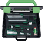 Ball bearing puller set 3 extractors, 7 sets of hooks Kukko 70-A