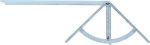 Scriber Rail L=430x795 mm, stainless steel Alpha