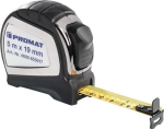 Pocket roll tape measure 2K housing L=5 m., W=19 mm Class II Promat 855017