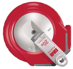 Steel tape measure L=30 m, W=13 mm, white BMI 501 22 Radius