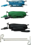 Aardingsset 5 stuks. 2 grondspikes en 3 meetsnoeren Benning aardingsset