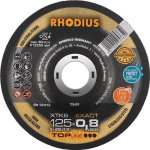 Cutting disc for thin sheet metal 125 x 0.8 mm Rhodius
