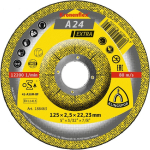 Trennscheibe 125x2,5x22,23 mm, gekröpft A 24 Extra Klingspor Kronenflex