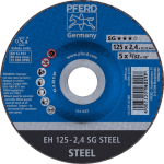 Trennscheibe EH 125-2,4 SG Steel Pferd