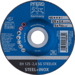 Cutting disc EH 125-2.4 SG SteelOX Pferd