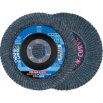 Flap disc fillet weld PFR 125-L Z40 SGP CURVE SteelOX Pferd Polifan