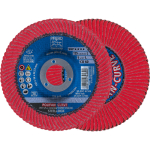 Fächerschleifscheibe Kehlnaht PFR 125-L CO60 SGP CURVE SteelOX Pferd Polifan