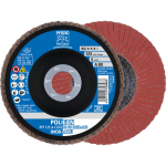 Fächerschleifscheibe gerade PFF 125 A-COOL 80 SG Inox+ALU Pferd Polifan