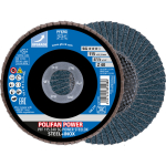 Fächerschleifscheibe gerade PFF 115 Z40 SG POWER SteelOX Pferd Polifan