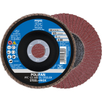 Conical flap disc PFC 125 A80 SG SteelOX Pferd Polifan