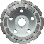Diamantschleiftopf für Beton & Granit Ø 180 mm, 2-reihig, fürTrockenschliff Promat 841440