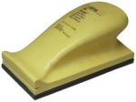 Hand sanding block for sanding strips LxW 70x125 mm, hard plastic 3M Hookit 245