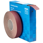 Sanding belt roll SBR 40 A 40 mm x 50 m, K 120 Pferd
