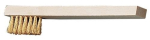 Bougieborstel, 3-rij 0,2 mm messing Promat 841023