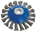 Tapered brush 100 mm VA wire M 14 knotted wire 0.35 mm Promat 841151