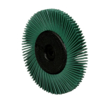 Radialbürstenscheibe mit Adapter Ø 150 mm, K50 grün 3M Bristle Brush
