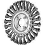 Round brush steel RBG 11512/22.2 ST 0.50 SG plaited, horse