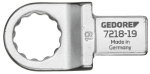 Combinatiesleutel SW16 mm, vierkant 14x18 mm Gedore 7218-16