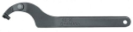 Hinged hook spanner with pin Size 95-155 mm, peg Ø 6 mm, burnished Industrial version, AMF 776C
