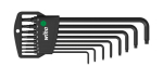 Offset screwdriver set 366BE 8 pcs. in holder Wiha 32394