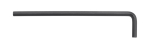 Hexagon socket screwdriver, long 352 SW 14.0 mm black oxidised Wiha 06371