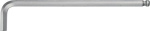 Hexagon socket screwdriver SW 2.5 mm, long with ball head ISO 2936 L - Promat 825454