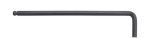 Hexagon socket screwdriver 369 4.0 mm ball head black oxidised Wiha 03871