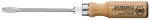 Schraubendreher m. Holzheft Schlitz 162 3,5x75 mm Wiha 00147