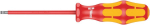 Screwdriver VDE slotted 1.2x8x175 mm Wera 160 i
