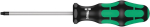 Screwdriver TX/BO 25x100 mm MK handle Wera 367