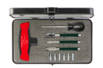 Draaimoment gereedschapsset TorqueFix dwarsgr. 289-3 5-14 Nm VarioSTplus 11 st. Wiha 29234
