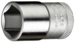 Socket spanner insert 1/2" SW15x39.5 mm hexagonal Gedore 19 15