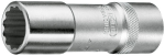 Steckschlüsseleinsatz, lang 1/2" SW13x77 mm 12kant Gedore D 19 L 13