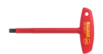 Pin spanner cross handle VDE hexagonal 334N 4.0x150 mm chrome-plated Wiha 27928