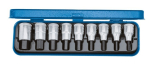 Set schroevendraaierbits 1/2" zeskant, 9-delig Gedore IN 19 PM