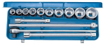 Dopsleutelset 3/4", in doos, 14 stuks Gedore 32 EMU-2